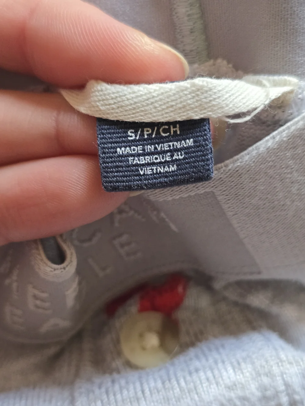 American Eagle Outfitters Gray and Red Mickey Mouse Pajama Set